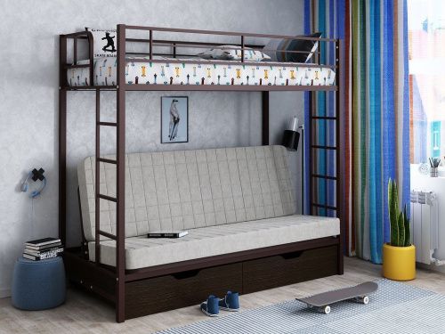 Двухъярусная кровать с диваном «Мадлен ЯЯ» фото фото 5